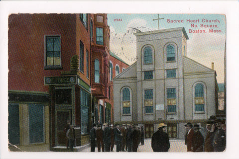 MA, Boston - Sacred Heart Church, E FORTE, DR MASTRANGER? - STA A flag - B05169