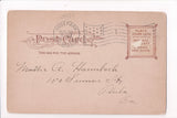 MA, Boston - Post Office, PO postcard - B17191