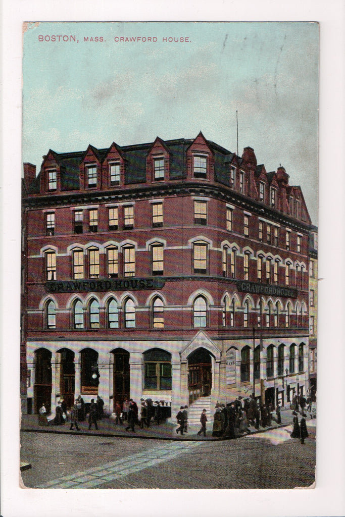 MA, Boston - Crawford House - DORCHESTER STATION flag killer - R00422