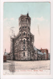 MA, Boston - Cadet Armory - ESSEX STREET STATION flag cancel - w01673