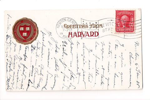 pm FLAG KILLER - MA, Newton Center - 1906 cancel - NEWTON STATION - CP0283