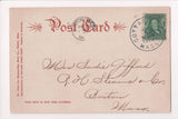 MA, COTTAGE CITY - Ocean Park, vintage postcard @190_ - E05134