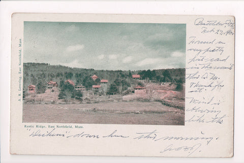 MA, East Northfield - Rustic Ridge - @1906 A R Levering postcard - w02722