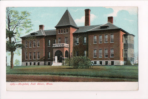 MA, Fall River - Hospital, vintage postcard - CP0048