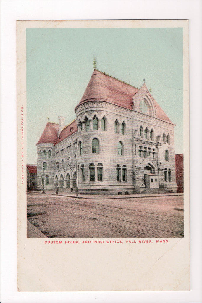 MA, Fall River - Custom House and Post Office - CP0143