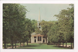 MA, FISKDALE - Meeting House, Old Sturbridge Village RPPC - @1954 - A17360