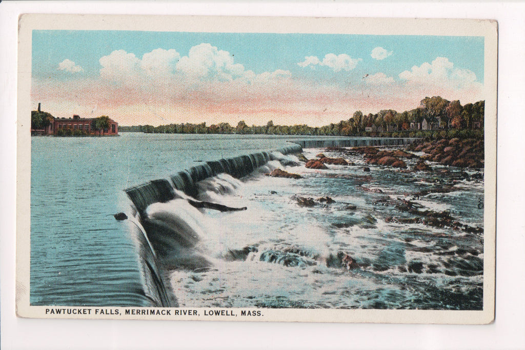 MA, LOWELL - Pawtucket Falls - ST ALBANS - BOSTON rpo cancel - JJ0714