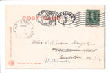 MA, LYNN - Water Fountain with kids in it - @1909 postcard - E10181