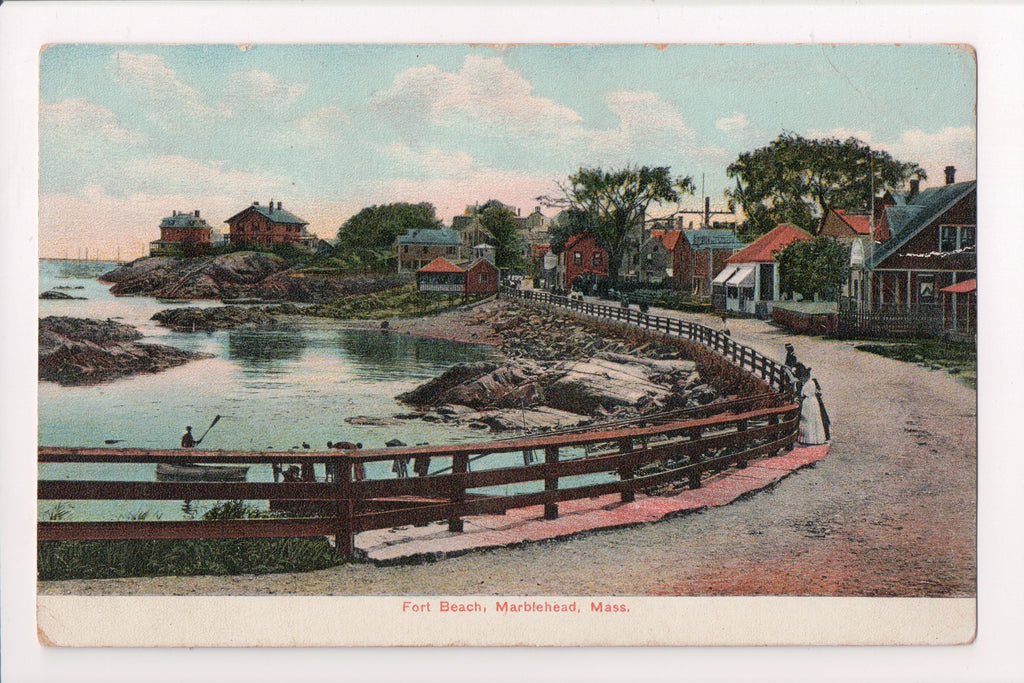 MA, Marblehead - Fort Beach, residences - DOA cancel HOLLIS CENTER, ME - C06609