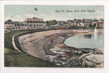 MA, Nahant - Bass Point - MALDEN STATION flag cancel - E10475