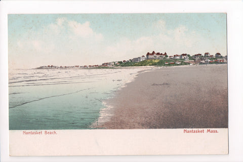 MA, Nantasket - Nantasket Beach, coastline buildings - CP0146
