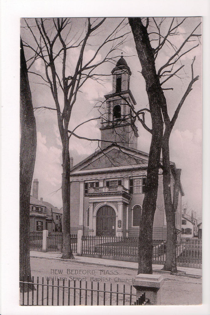 MA, New Bedford - William St Baptist Church (ONLY Digital  Copy Avail) - CP0282