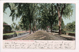 MA, NEW BEDFORD - Hawthorn St, @1907 vintage postcard - K03089