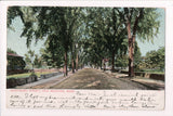 MA, New Bedford - Hawthorn St, @1907 vintage postcard - K03089