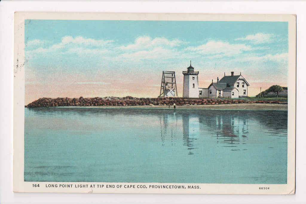 MA, Provincetown - Long Point Light, Lighthouse at tip of Cape Cod - C17507