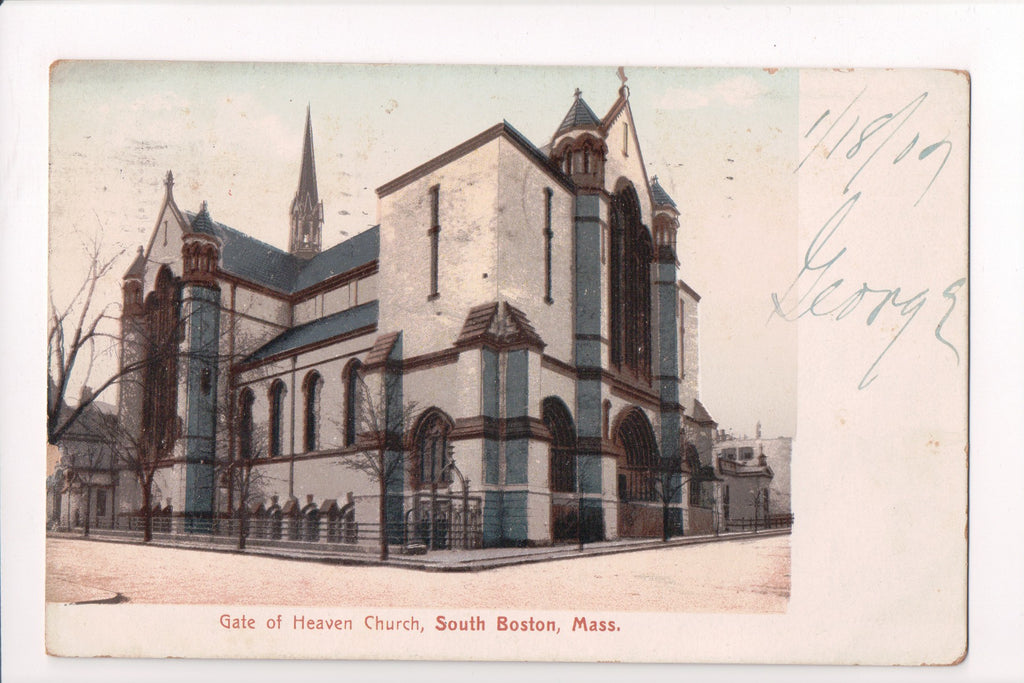 MA, South Boston - Gate of Heaven Church - B17009