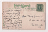 MA, Springfield - Railroad Yards - @1908 postcard - cr0163