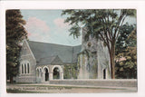 MA, Stockbridge - St Pauls Episcopal Church, @1908 vintage postcard - w02579