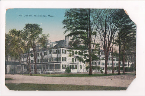 MA, Stockbridge - Red Lion Inn - E A Benjamin - Z17050 **DAMAGED / AS IS**
