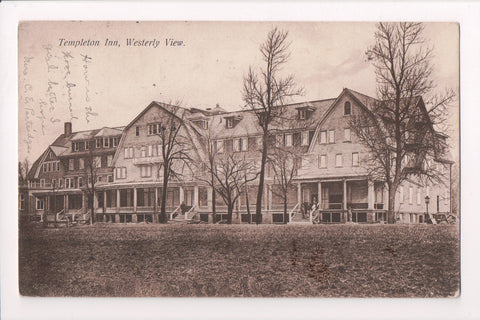 MA, Templeton - Templeton Inn - @1906 vintage postcard - w03678