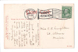 MA, WALTHAM - Prospect Hill Park , bridge - FENWAY STATION flag cancel - E10473