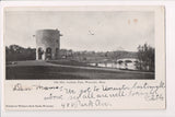 MA, WORCESTER - Institute Park, Old Mill, @1906 vintage postcard - A17356