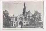 MA, WORCESTER - First Baptist Church - @1910 vintage postcard - D05060