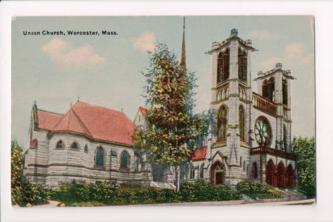 MA, Worcester - Union Church, on Chestnut St (cost half a million dollars) - J03
