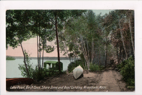 MA, Wrentham - Lake Pearl, Birch Cove, Shore Drive, Boat Landing - C06320
