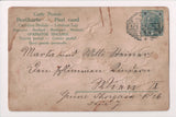 Xmas postcard - Gruss vom Krampus (SOLD, only email copy avail) MB0188