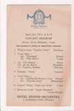 NJ, ATLANTIC CITY - Hotel Dennis - 1932 Concert Program- MB0397
