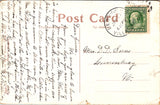 NH, Derry - Abbotts Point, Reaver Lake - houses on shoreline - 1911 postcard - M