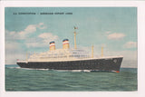 Ship Postcard - CONSTITUTION, American Export Lines - MB0829