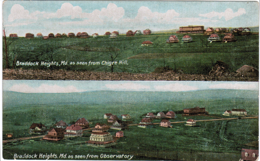 MD, Braddock Heights - views from Chigre Hill, Observatory - E05125