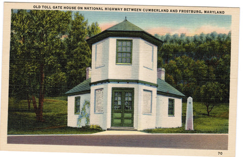 MD, Cumberland - Toll Gate House near Frostburg - B08185