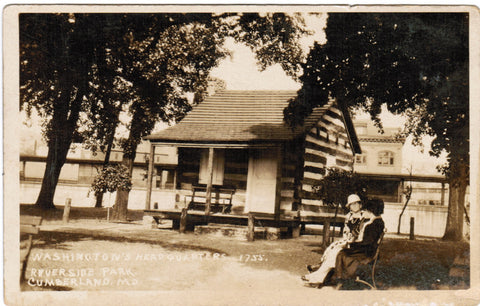 MD, Cumberland - Riverside Pk, Washington Headquarters - RPPC - G06031