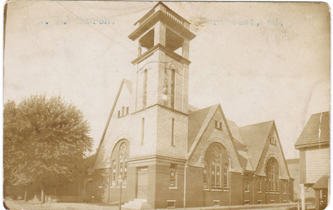 MD, North East - M E Church - Ed Herbener RPPC - 800960