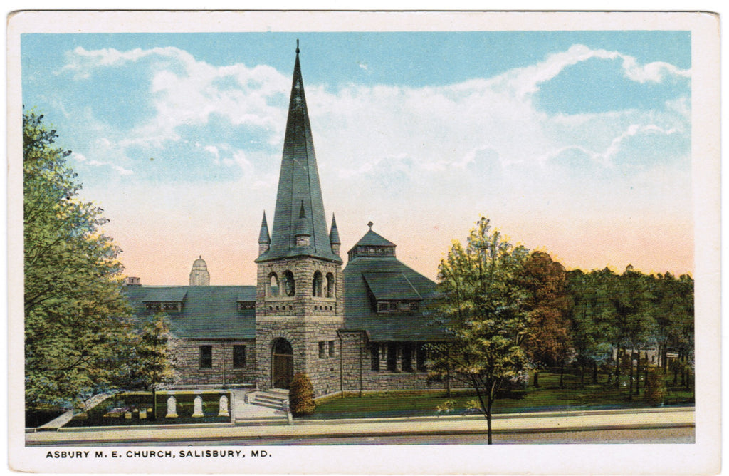 MD, SALISBURY - Asbury M E Church - CR0024