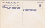 MD, SALISBURY - Wicomico Hotel postcard - w02788