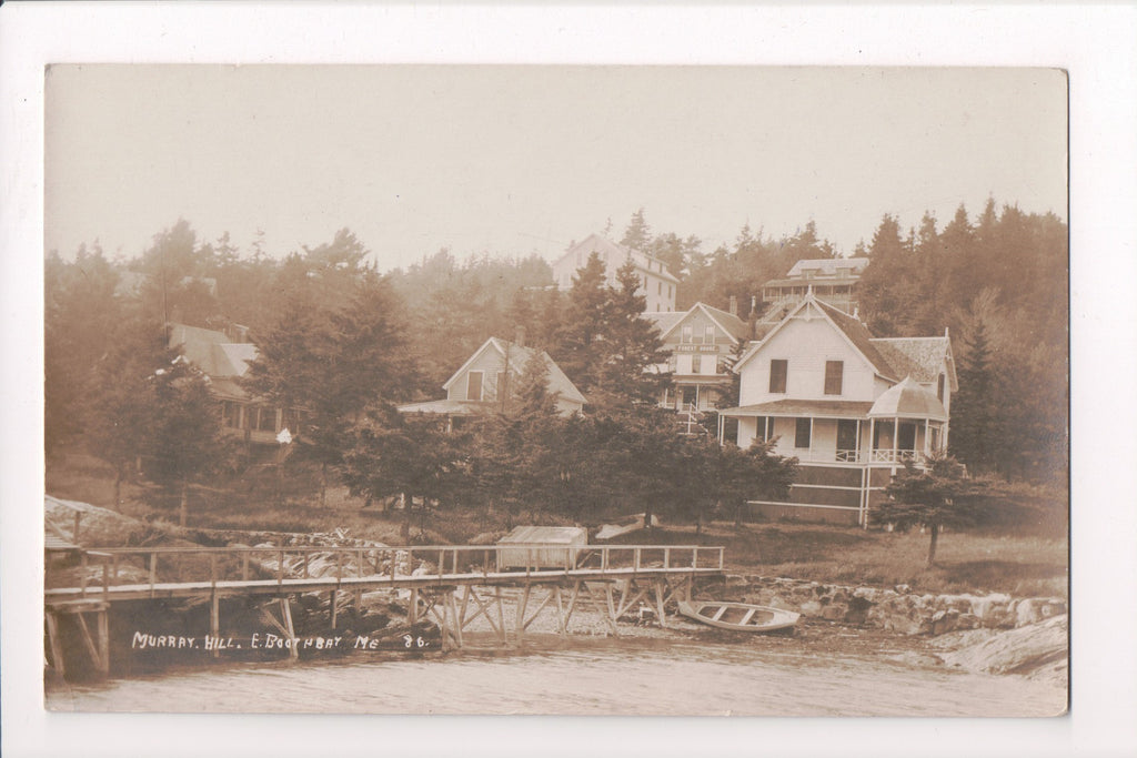 ME, EAST BOOTHBAY - Murray Hill, Forest House - early 1910s - RPPC - C06196