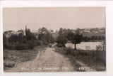 ME, N SHAPLEIGH - Dirt road with Model T type vehicle, Mail truck? - RPPC - A122