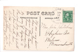 ME, ROUND POND - Shore scene, house, camps - @1920 RPPC - A06901