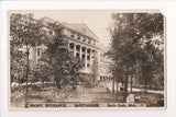 MI, BATTLE CREEK - Sanitarium, front entrance - RPPC - B06074