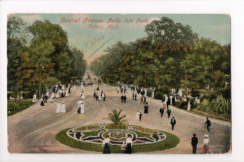MI, Detroit - Central Avenue, Belle Isle Park - Dietsche - CP0276