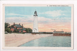 MI, Port Huron - Light House, lighthouse, @1921 postcard - A12568