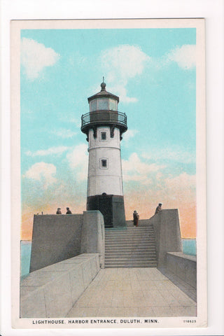 MN, Duluth - Harbor Entrance Light, Lighthouse, Light House - w00207