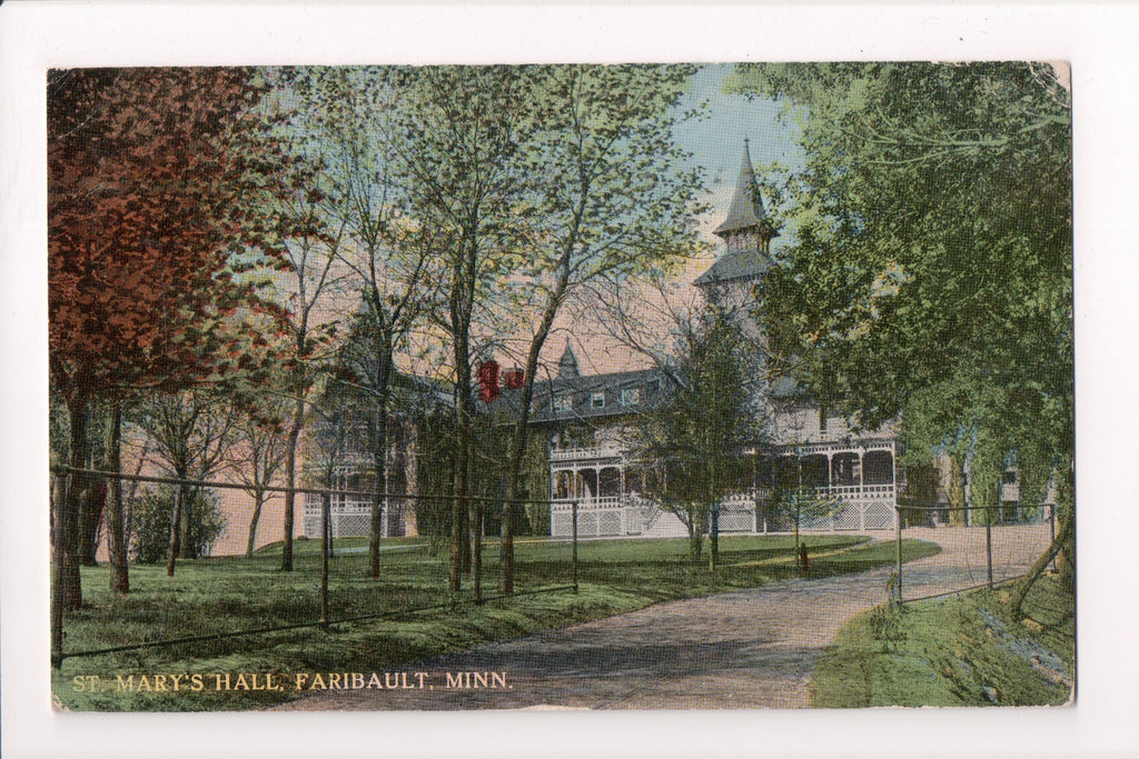 MN, Faribault - Marys Hall postcard - S01340