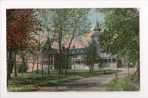 MN, Faribault - Marys Hall postcard - S01340