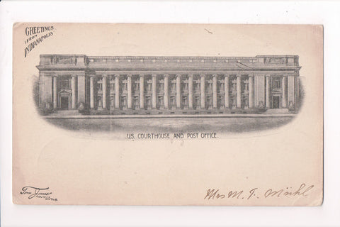 MN, Indianapolis - US Courthouse, Post Office - Tom Jones card - A06838