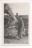 MN, LUTSEN - Lutsen Resort - fisherman, netting closeup - RPPC - D06159
